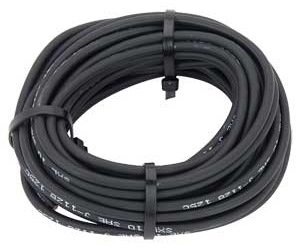 8-Gauge Premium Automotive Wire Black [25 ft.]