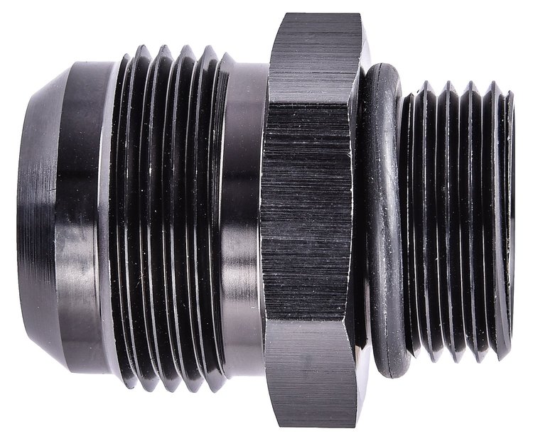 AN Port Adapter Fitting -12 AN port (1 1/16 in.-12 Thread) to -16 AN hose