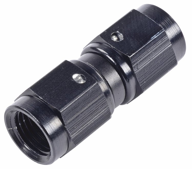 Black -3 AN Swivel Coupler