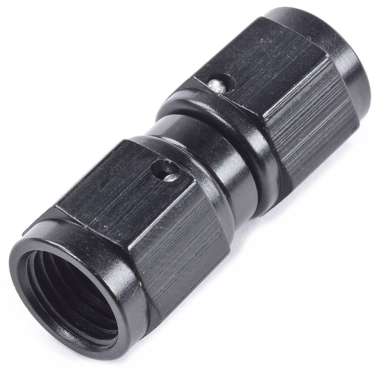 Black -4 AN Swivel Coupler