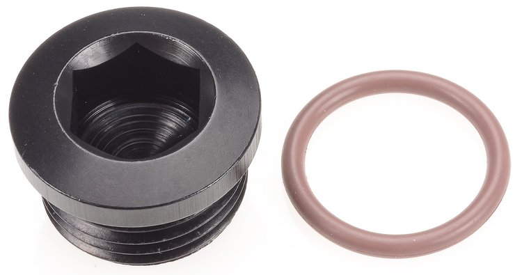 Socket Head Port Plug -08AN Port (3/4 in.-16 Thread)