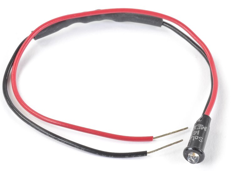 1/8" LED Indicator Blue
