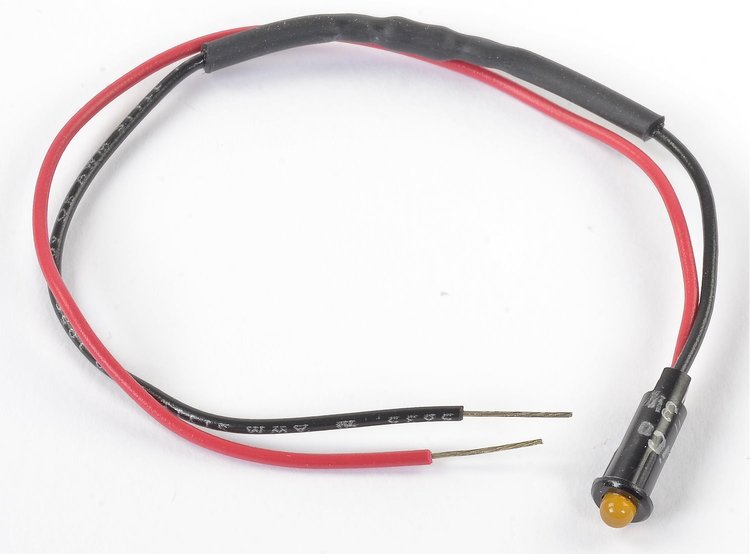 1/8" LED Indicator Amber