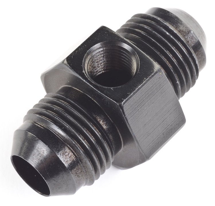 Fuel Pressure Adapter Fitting -8AN Union