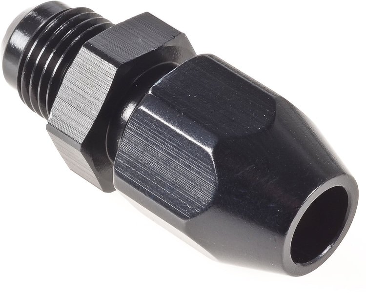 -6 AN Male to 3/8 in.Tube Fitting Black