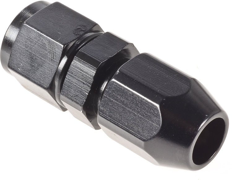 -8 AN Female to 1/2 in.Tube Fitting Black