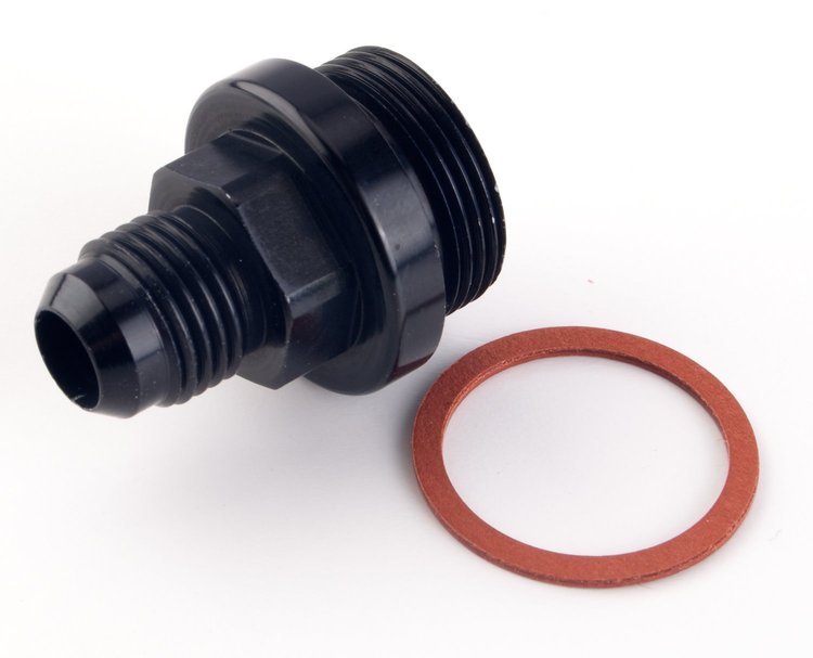 Filtered Carburetor Inlet Fitting Black