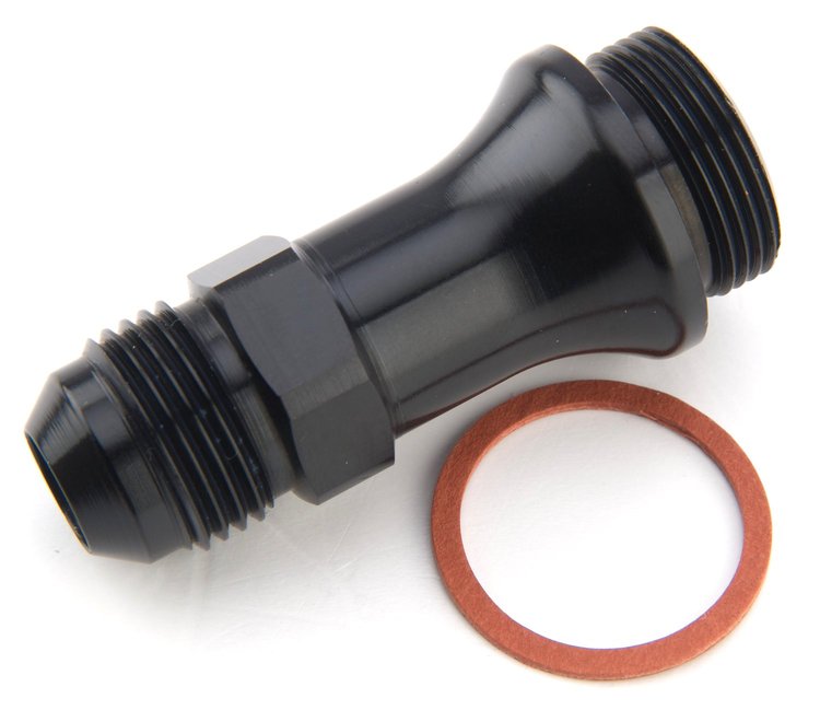 Filtered Carburetor Inlet Fitting Black