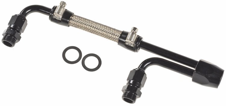Dual Quad Fuel Line Kit 6-7/16" Center Spacing