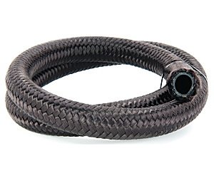 Pro-Flo 350 Black Nylon Braided Hose [-10 AN, 10 ft]