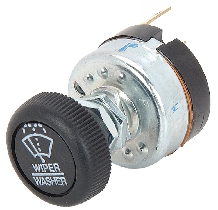 Universal Windshield Wiper/Washer Switch for Dual Motor Wiper Systems