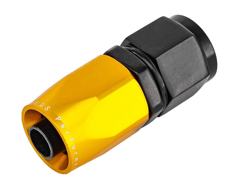 Straight Max Flow Hose End -6AN