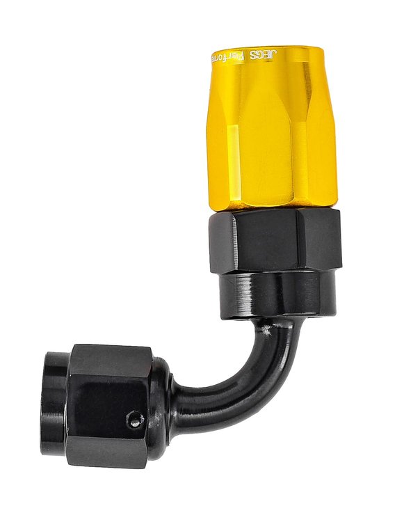 90° Max Flow Swivel Hose End -4AN