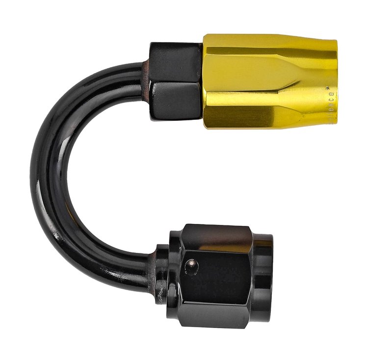 180° Max Flow Swivel Hose End -4AN