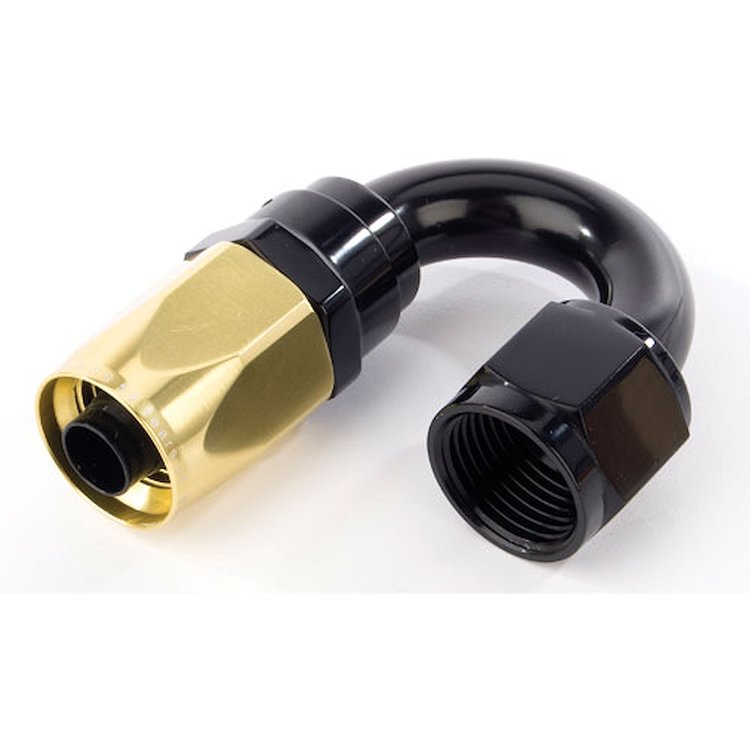 180° Max Flow Swivel Hose End -6AN