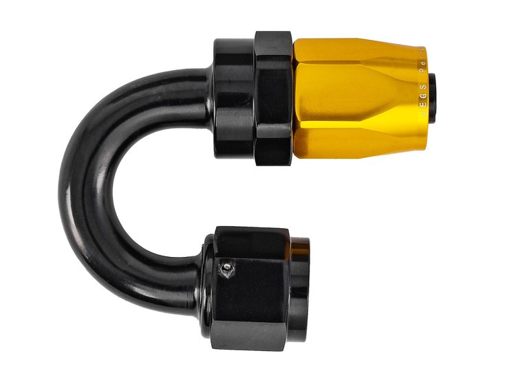 180° Max Flow Swivel Hose End -8AN