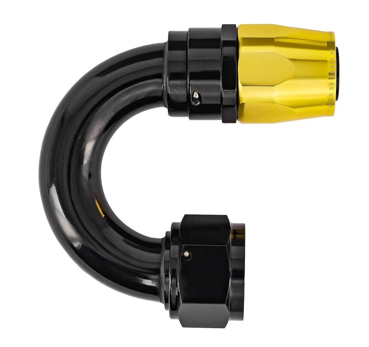 180° Max Flow Swivel Hose End -16AN