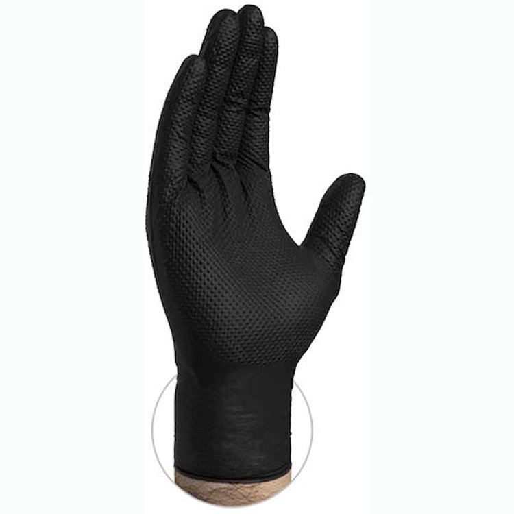 Heavy-Duty Nitrile Gloves [7 mils Thick, Large]