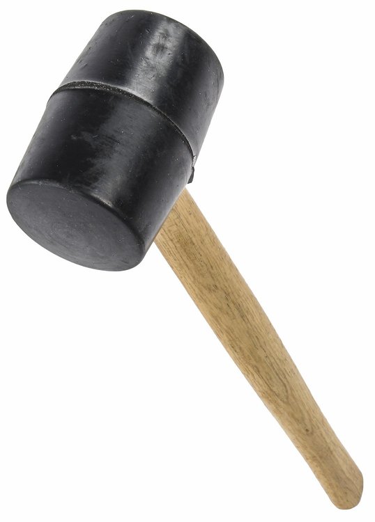 Rubber Mallet 8 oz. Head 9" Handle