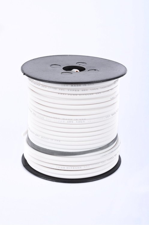 14-Gauge Premium Automotive Wire White