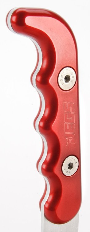 Billet Hand Grips Red