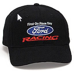 H103 Ford Racing Low-Profile Brushed Cotton Twill Hat