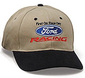 H103 Ford Racing Low-Profile Brushed Cotton Twill Hat
