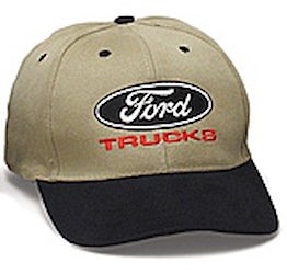 H127 Ford Trucks Low-Profile Brushed Cotton Twill Hat
