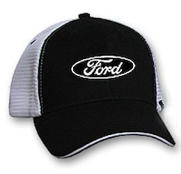 H185 Ford Low-Profile Brushed Cotton Twill/Mesh Hat