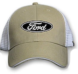 H185 Ford Low-Profile Brushed Cotton Twill/Mesh Hat