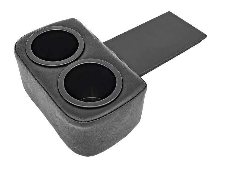 Classic Drink Holder Insert  for 1964-1965 Chevrolet Chevelle, El Camino, Malibu [Black]