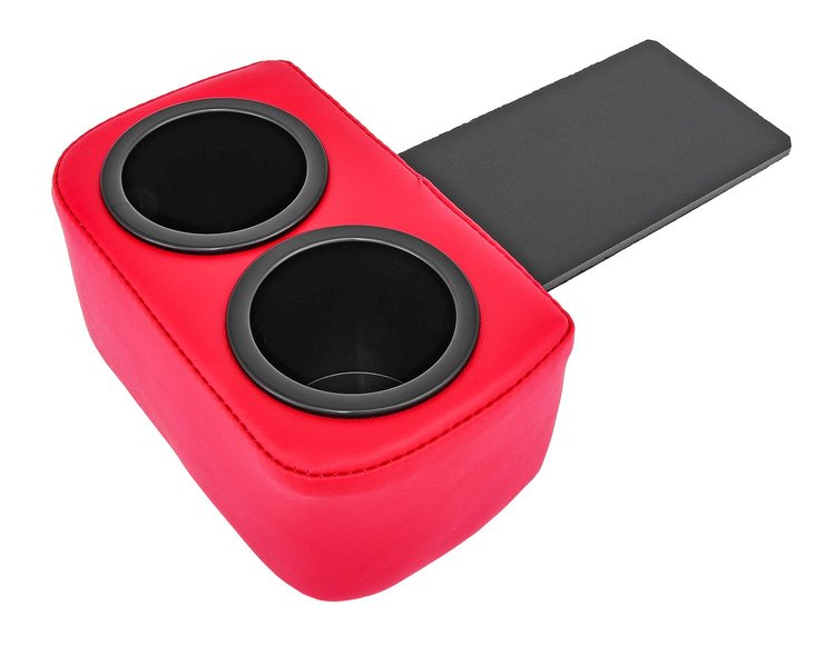 Classic Drink Holder Insert for 1964-1965 Chevrolet Chevelle, El Camino, Malibu [Bright Red]