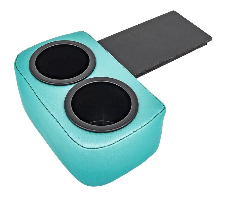 Classic Drink Holder Insert for 1966-1967 Chevrolet Chevelle, El Camino, Malibu [Aqua]