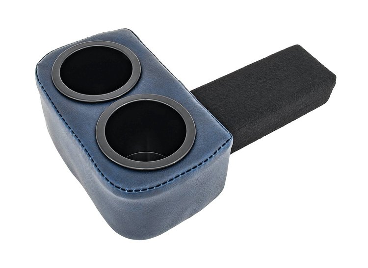 Classic Drink Holder Insert for 1970-1972 Chevrolet Chevelle, El Camino, Monte Carlo, GMC Sprint (Non SS Dash) [Dark Blue]