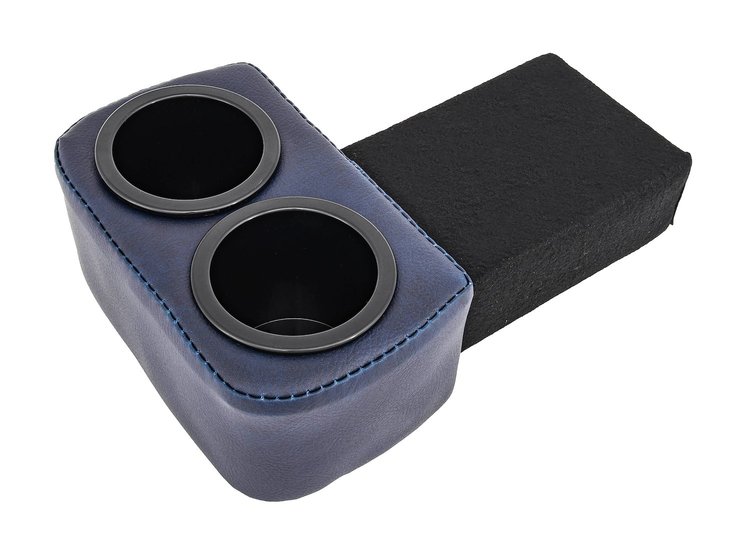 Classic Drink Holder Insert for 1970-1972 Chevrolet Chevelle, El Camino, Monte Carlo, GMC Sprint (With SS Dash) [Dark Blue]