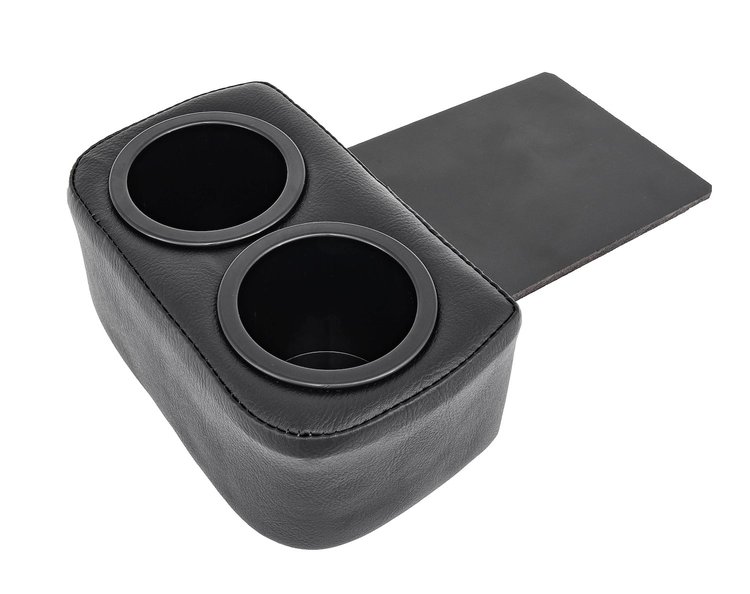 Classic Drink Holder Insert Fits Select 1978-1988 Buick, Chevrolet, Oldsmobile, Pontiac Cars [Black]