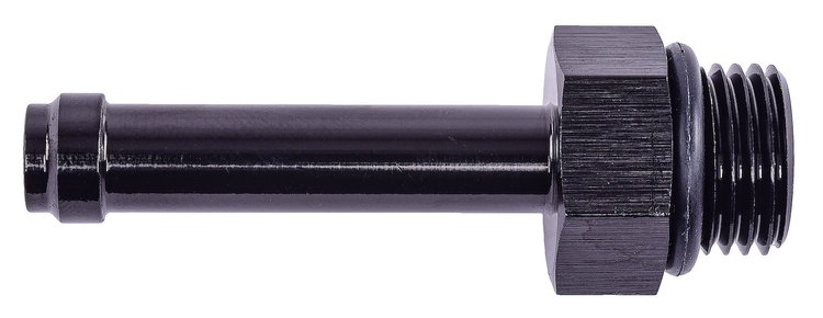 AN to Hose Barb Straight Adapter Fitting [-6 AN Male Flare with ORB to 5/16 in. Hose]