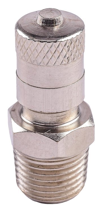 1/8 in. NPT Schrader Valve Adapter, Chrome