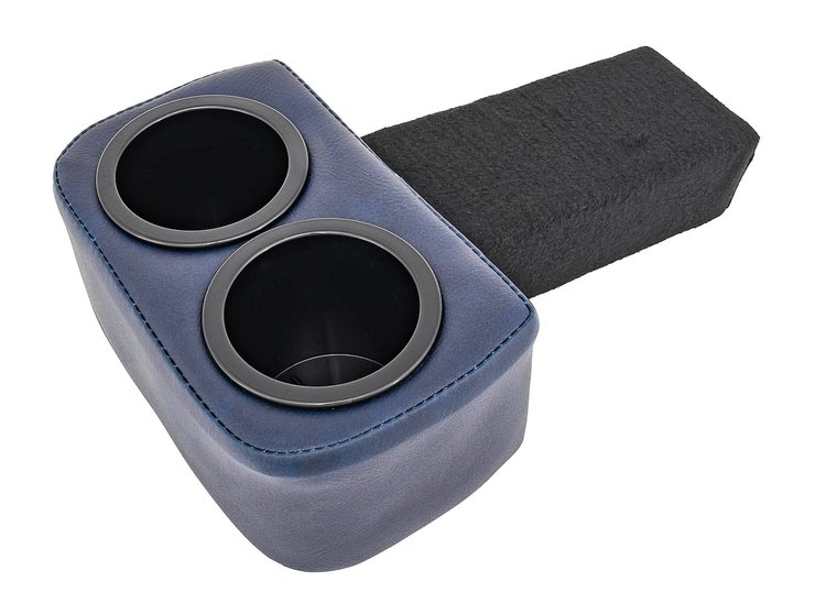 Classic Drink Holder Insert Fits Select 1973-1987 Chevrolet/GMC Truck, Blazer, Jimmy, Suburban [Dark Blue]