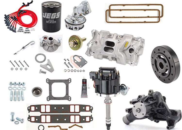 Small Block Chevy 350ci Crate Master Component Kit