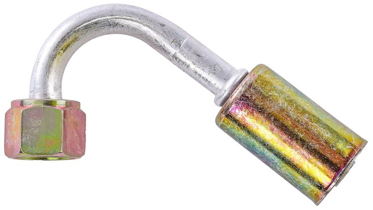 Air Conditioning Hose End [-6 AN 135 Degree Beadlock]