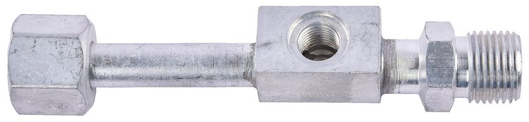 Air Conditioning Adapter Fitting [-6 AN Male to Female with Female Switch Port]