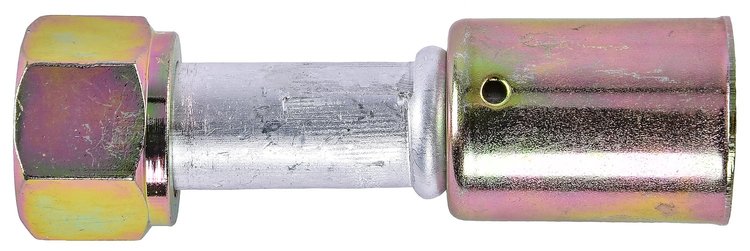 Heater Hose End [-10 AN Female to 5/8 in. Hose Straight Beadlock]