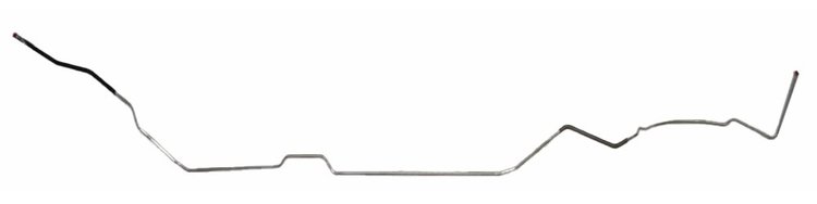 Main Front-to-Rear Fuel Line for 1964-1967 Chevrolet Chevelle, Malibu Hardtop [3/8 in. O.D., Steel]