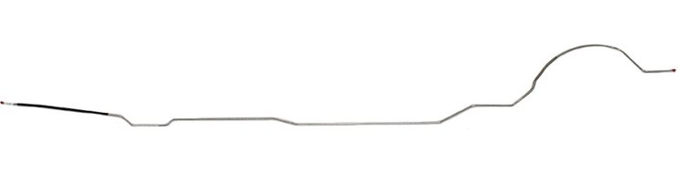 Main Front-to-Rear Fuel Line for 1964-1967 Chevrolet Chevelle, Malibu Convertible, El Camino [3/8 in. O.D. Stainless Steel]