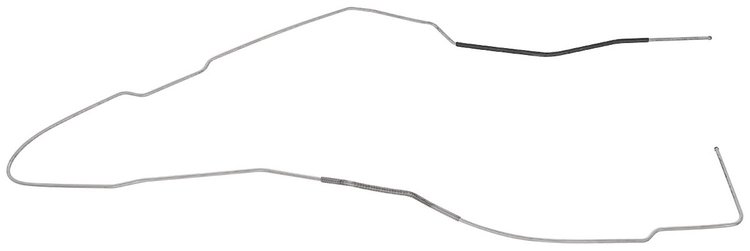 Main Front-to-Rear Fuel Line for 1964-1966 Chevrolet Chevelle, Malibu Hardtop [5/16 in. O.D., Steel]