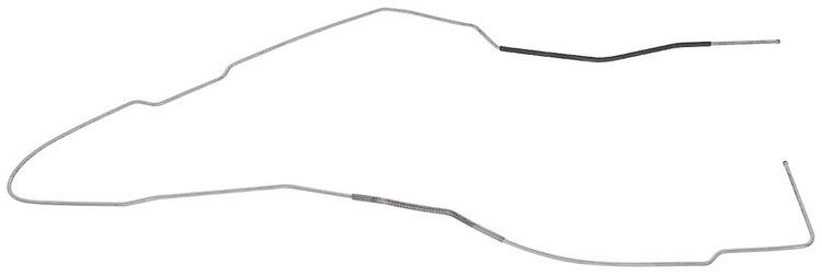 Main Front-to-Rear Fuel Line for 1964-1966 Chevrolet Chevelle, Malibu Hardtop [5/16 in. O.D., Stainless Steel]
