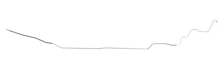 Main Front-to-Rear Fuel Line for 1968 Chevrolet Chevelle, Malibu Convertible [3/8 in. O.D., Stainless Steel]