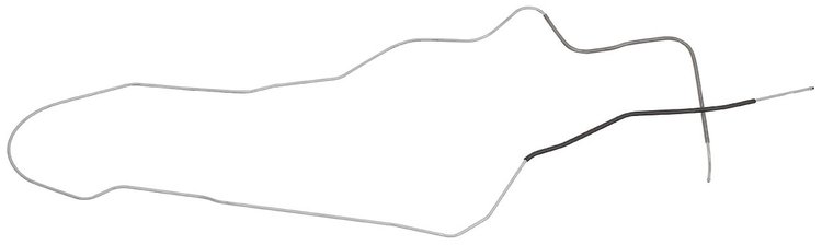 Fuel Vapor Return Line for 1969 Chevy Chevelle, Malibu, SS, Hardtop [1/4 in. O.D., Steel]