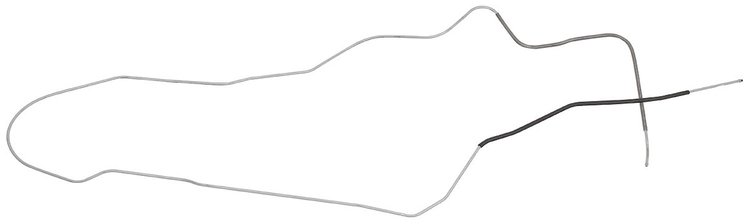 Fuel Vapor Return Line for 1969 Chevy Chevelle, Malibu, SS, Hardtop [1/4 in. O.D., Stainless Steel]